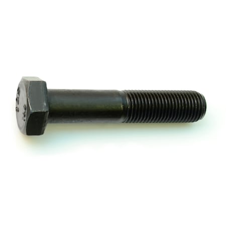 Midwest Fastener Class 10.9, M14-1.50 Hex Head Cap Screw, Plain Steel, 70 mm L, 2 PK 31144